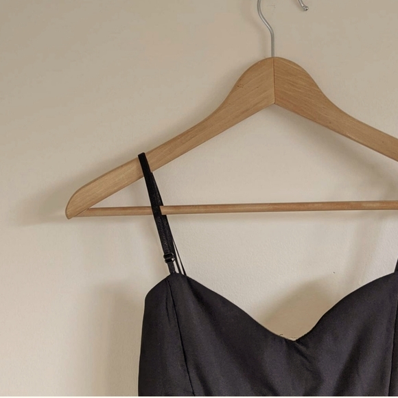 Black Lace Waistline Mini Dress - Picture 1 of 3